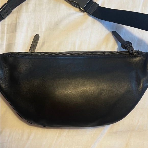Coach Black Leather Belt Bag - Picture 3 of 8